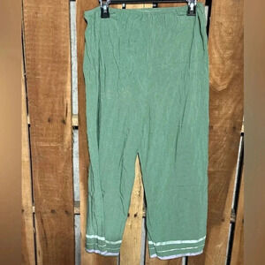 NWT Women’s Balu Hand Painted Elastic Waist Pants Size Large